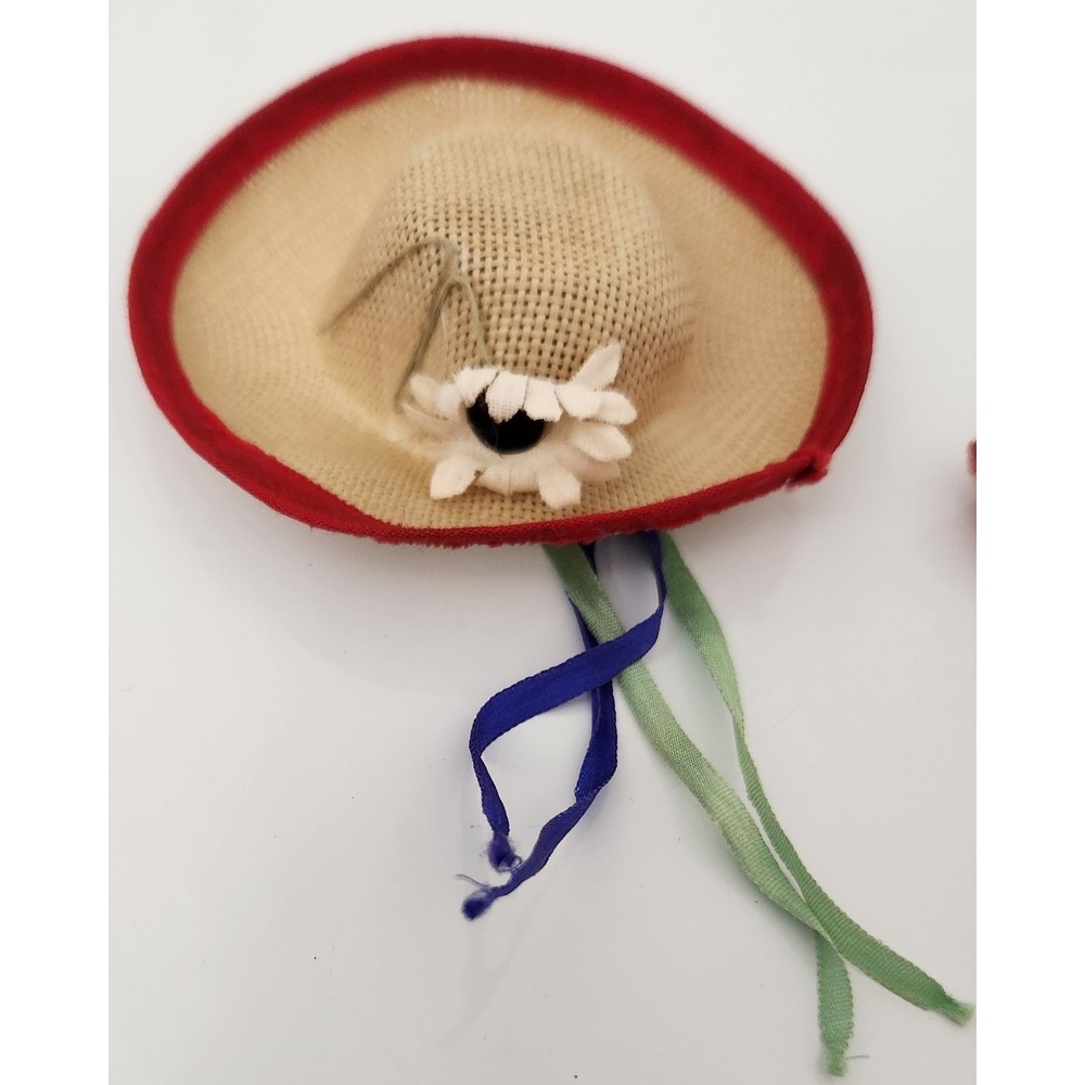 Vintage Barbie Picnic Set Outfit #967 1960s Mattel Fishing Pole Hat‎ Shoes - Picture 3 of 6